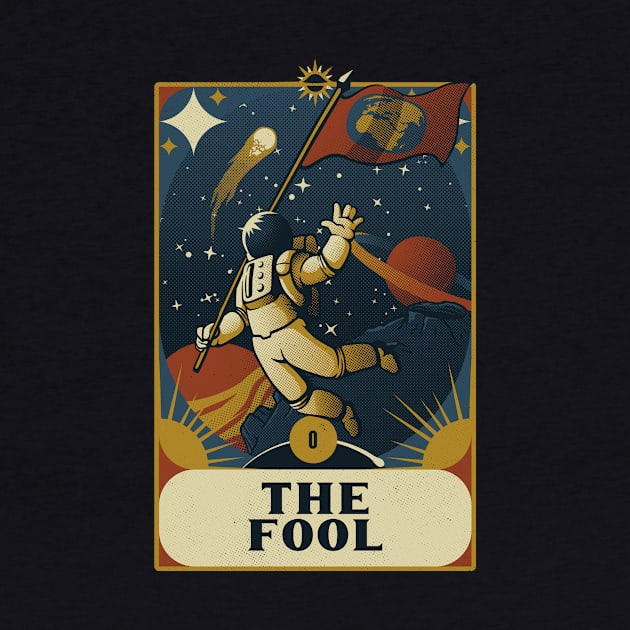 Astronaut Tarot Fool by Tobe Fonseca by Tobe_Fonseca